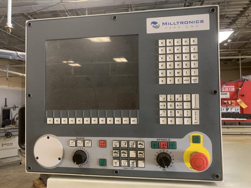 MILLTRONICS TL14x40 CNC Flat Bed Lathe, S/N 1121, New 2011