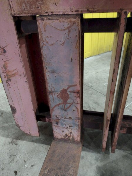 20,000 LBS / 10 TON X 60&quot; X 60&quot; BUSHMAN MODEL #901 PALLET LIFTER CRANE ATTACHMENT: STOCK #23641