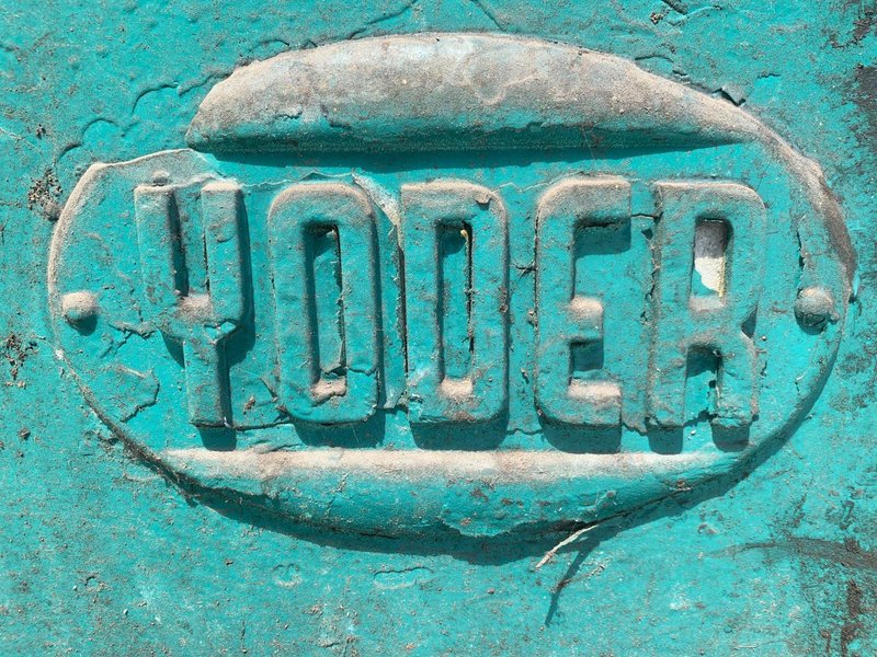 20,000 LB X 30&quot; X .500&quot; YODER COIL CRADLE &amp; STRAIGHTENER FEED LINE: STOCK #13050