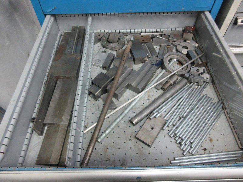 Lista 7 Drawer Cabinet with Surplus Materials &amp; Fixtures- Auction Item