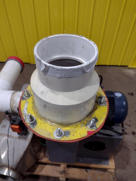 7.5 HP LEESON MOTOR  WIGH BLOWER: STOCK #19059