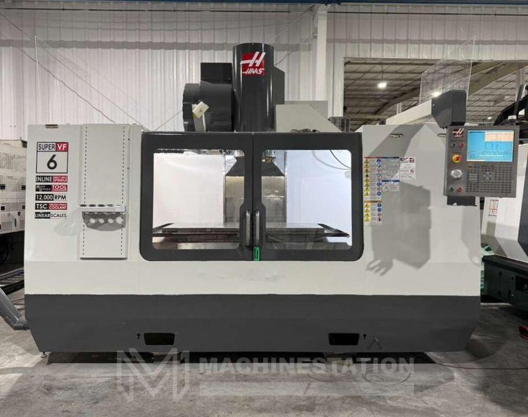 Haas VF-6SS CNC Vertical Machining Center – 4th Axis Ready Mill