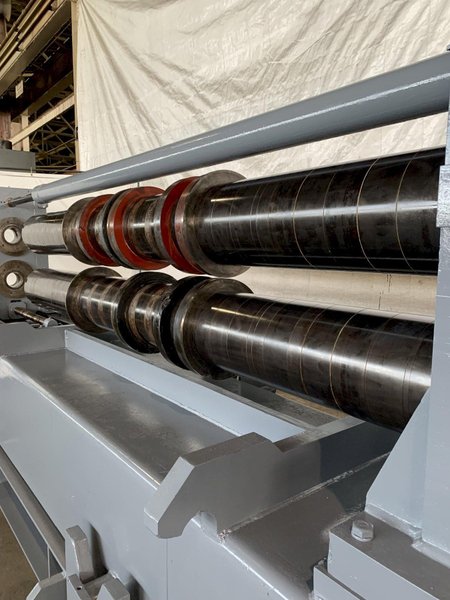 120&quot; X 10&quot; PM SLITTER HEADS. STOCK # 0787824