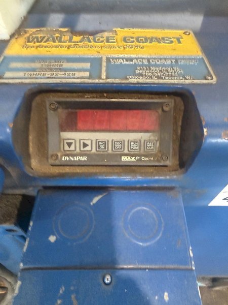 1.5" WALLACE COAST 1-1/2HRB HYDRAULIC MANDREL BENDER. STOCK # 1218425