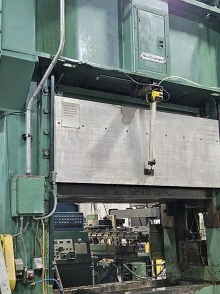 Minster Press For Sale - 400 ton Capacity Hevi-Stamper Model E2-400-96-42 Year 1990