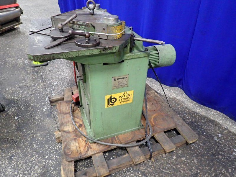 BOSHERT HYDRAULIC NOTCHER  -  PN4