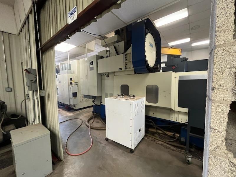 Johnford DMC 1500H Bridge Mill, 2001 – 4th Axis, 1000 psi TSC, Rotary Table Low Hours