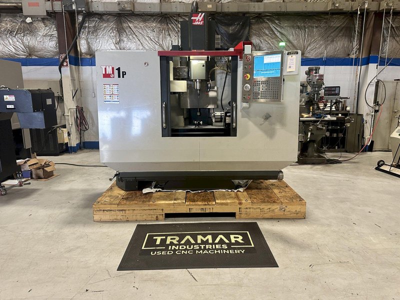 Haas TM-1P with 4th Axis Used CNC Vertical Machining Center For Sale - 2013