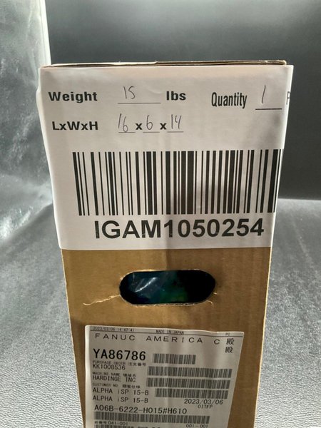 FANUC A06B‑6222‑H015#H610 aiSP‑15‑B Spindle Amplifier Module NEW