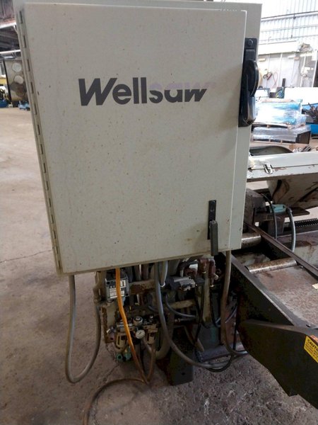 12" X 14" WELLSAW MODEL #1270 HORIZONTAL AUTOMATIC FEED DUAL POST BAND SAW: STOCK 12712