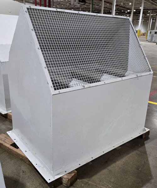 ROBOVENT FILTERED EXHAUSED SYSTEM W/ EPAD TOCUH 200 AMP 600 VAC USED