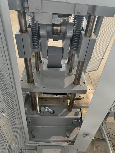 15 TON TISHKEN ACO-15 PNEUMATIC CUT OFF PRESS. STOCK # 0103617