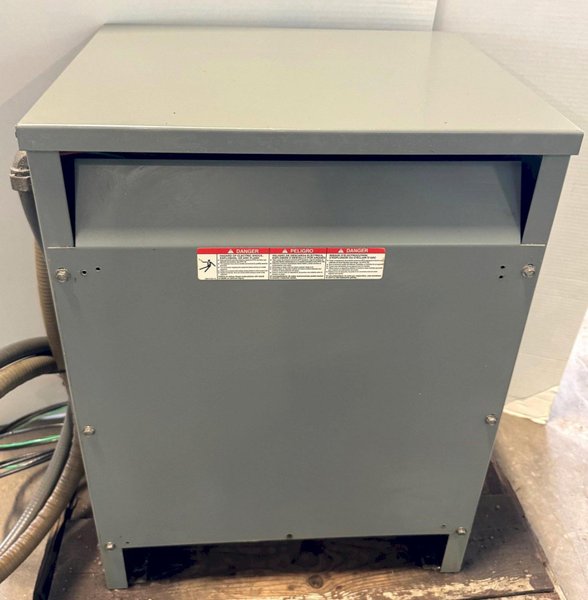 15 KVA Square D Transformer Cat. No. EE15T151HCT, HV 480, LV 240, 3 Phase