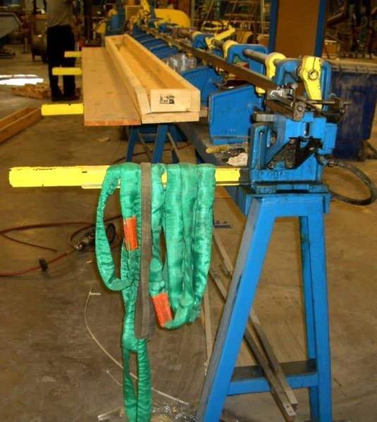 5/16&quot;  Lewis 2SV 32SV-DA Wire Straighten And Cut Machine