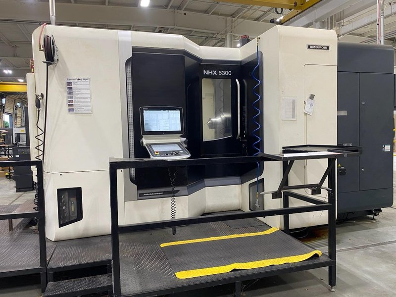 2018 DMG Mori NHX 6300 Gen 2 Used CNC Horizontal Machining Center For Sale