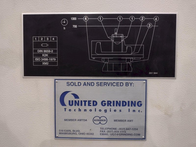 12&quot; X 24&quot; BLOHM 3 AXIS MODEL PRECIMAT 306 CNC SURFACE &amp; PROFILE GRINDER, WITH SINUMERIC / SIEMENS CONTROLS: STOCK #20696