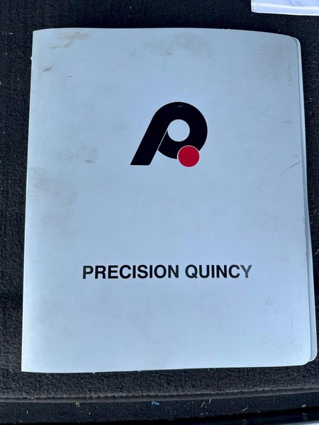 60&quot; X 38&quot; X 38&quot; X 1,000 DEGREE PRECISION QUINCY CORP MODEL #45E-1000M HEATED OVEN: STOCK #20624