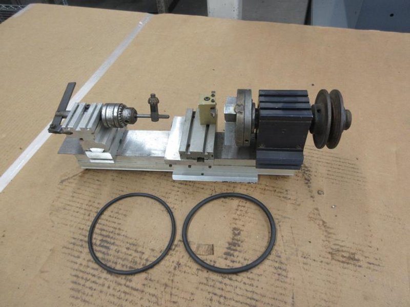 Micro Lathe II Model 4500 with Tail Stock Cross Slide and Drive Belts- Auction Item