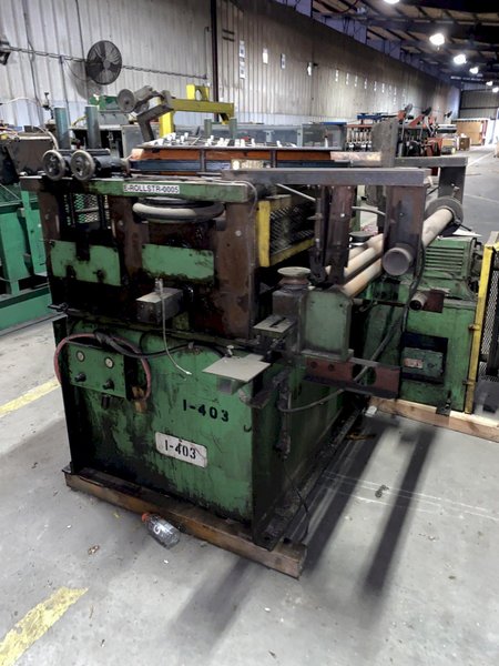 36" ASC POWERED COIL STRAIGNTENER. STOCK # 0733422