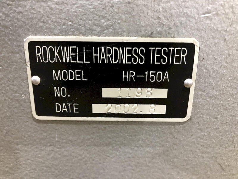 ROCKWELL MODEL HR-150A HARDNESS TESTER: STOCK #17432