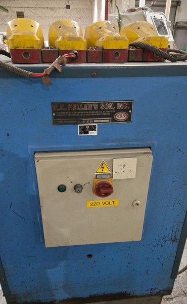 E.G. HELLER S2050/6 PINCH PLATE BENDING ROLLS USED