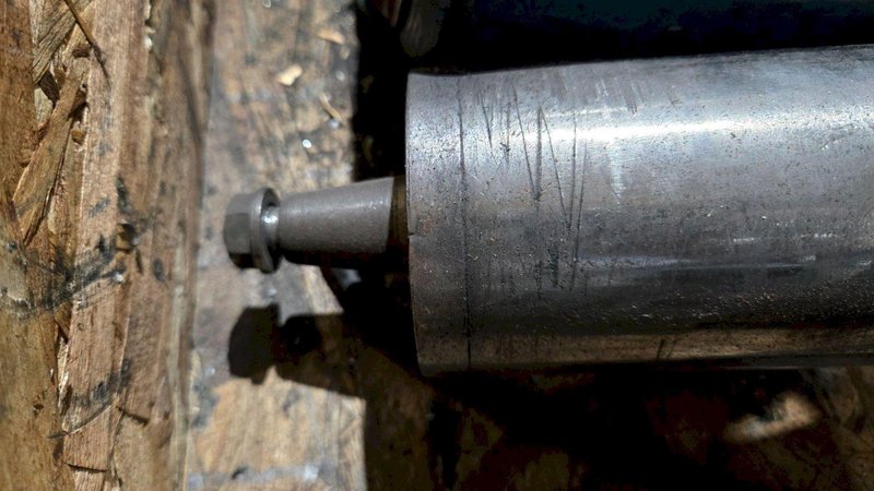 POPE P 32TH3 12 7/8 SPINDLE MOTOR USED