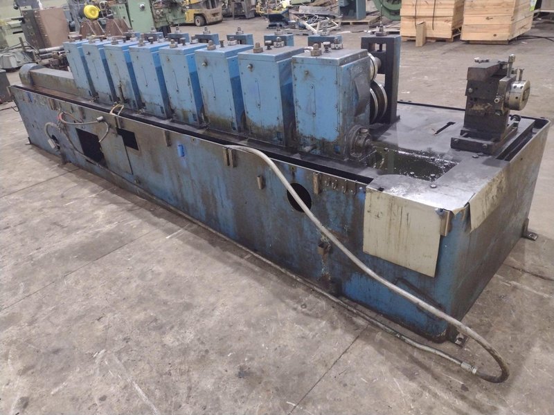 8 STAND X 2" ARDCOR MODEL #F-15 ROLLFORMER, TOOLED FOR ANGLE &amp; CHANNEL: YOBRO #24841