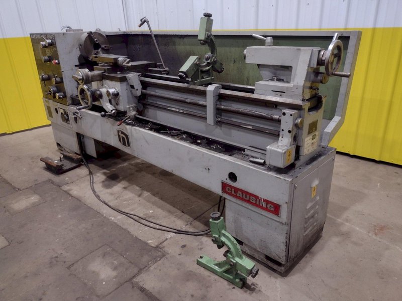 15&quot; X 60&quot; CLAUSING NARDINI MODEL #ND1560 GAP BED ENGINE LATHE, 2&quot; HOLE: STOCK #19154