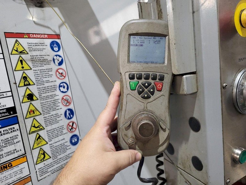 Haas VF-3YT 50 Taper CNC VMC, 2007 – 4-Axis, 30 ATC, 2-Speed Gearbox