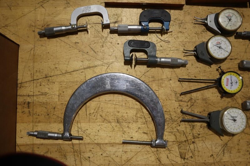 Micromteters and Caliper Gages - Assorted- Auction Item
