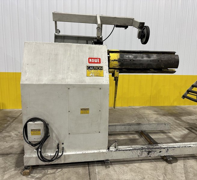 10,000 LBS X 40” ROWE MODEL #10040 UNCOILER / COIL REEL: STOCK #20333