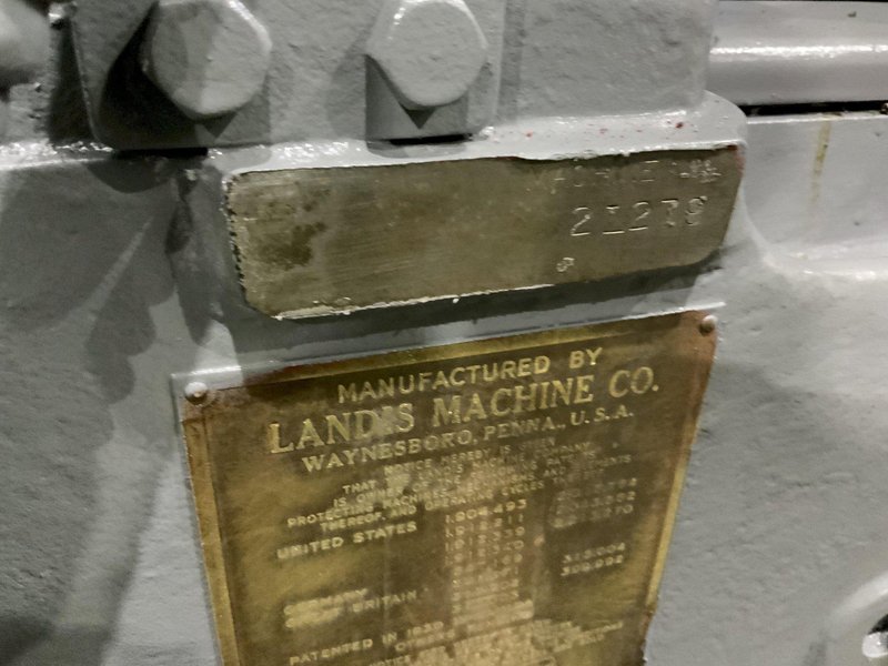 2" LANDIS MODEL #2L PIPE &amp; BOLT THREADER: STOCK #80767