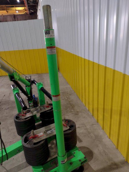 DBI SALA MODEL #8520867 Advanced Green Counterweight Cart CONFINED SPACE RESCUE: STOCK #20151