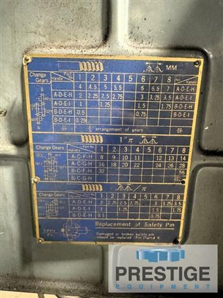 Hwacheon 20" x 80" Manual Lathe