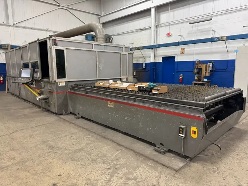 USED 6' X 12' CINCINNATI MODEL CL-940 4,000 WATT CNC FIBER LASER CUTTING SYSTEM