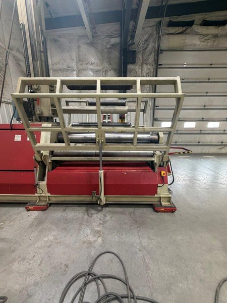 3/4″ x 7′ Akyapak AHS 20/16 Hydraulic Plate Roll, 2015 – Electronic Parallelism, 4 Roll
