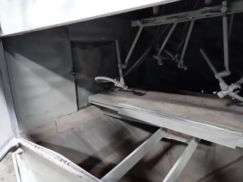 65" X 65" X 24" BLAST CABINET