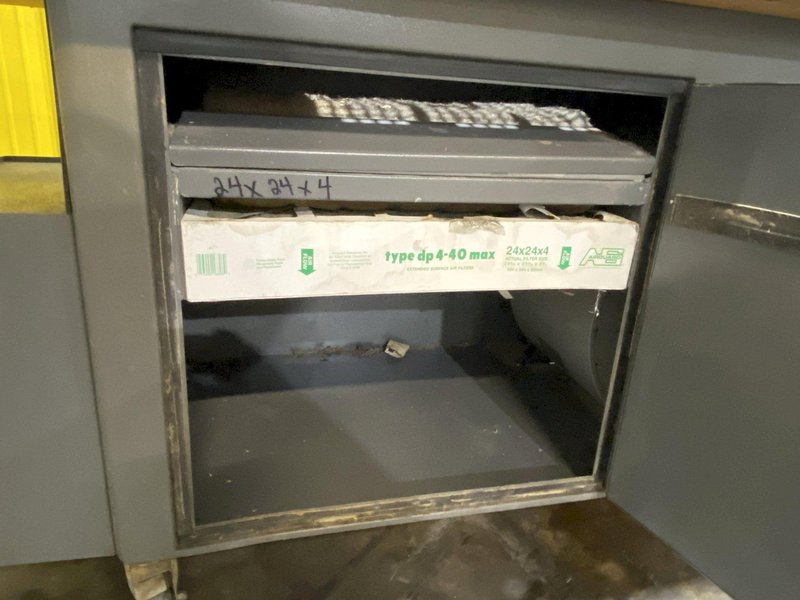 6&#039; X 3&#039; WOODWORK DOWNDRAFT INDUSTRIAL WORK BENCH: STOCK #18944