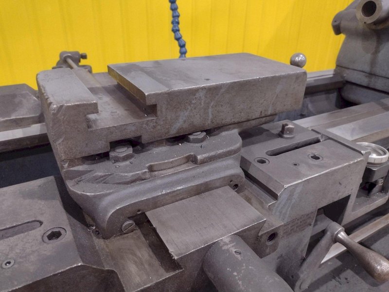 20" X 80" SPRINGFIELD ENGINE LATHE WITH TAPER &amp; 2" HOLE:  STOCK #20986