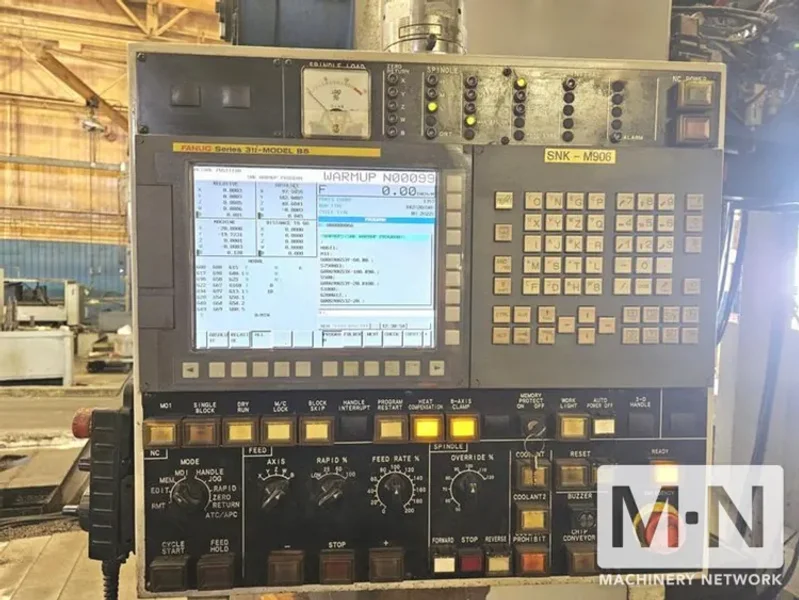 SNK Nissin BP130-3.0 CNC Table Type Horizontal Boring Mill, 2012