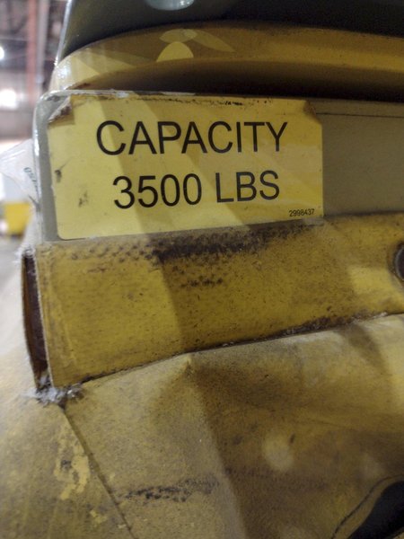 3500 LB X 60" X 48" SOUTHWORTH MODEL #LS4-36 HYDRAULIC SCISSOR LIFT TABLE, 110V SINGLE PHASE: STOCK #20921