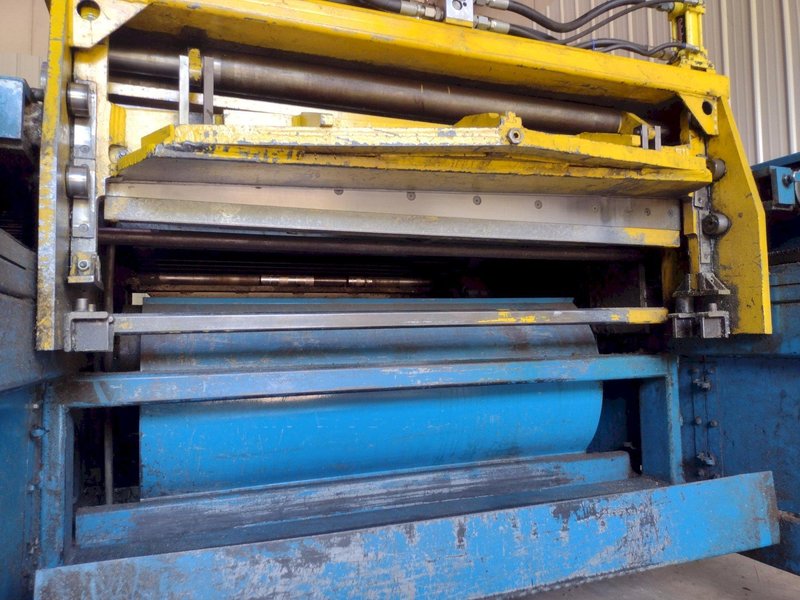 60" x 14 GA X 20,000 LB IOWA PRECISION MODEL #SLR6014-2.5 SLITTING CUT TO LENGTH COIL SLEAR LINE: YOBRO #26015