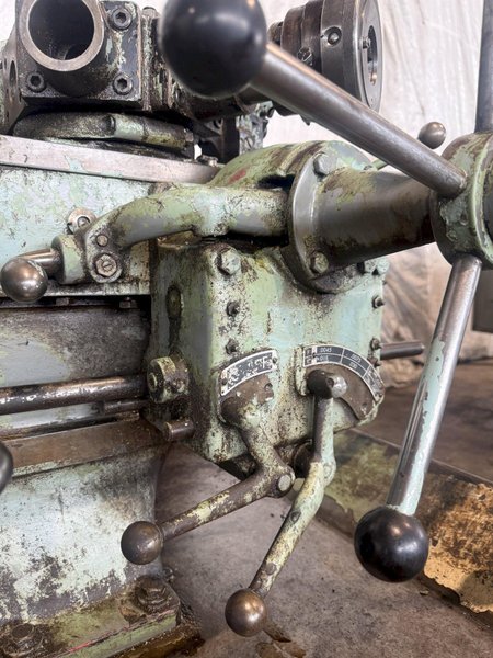 WARNER &amp; SWASEY NO.3 TURRET LATHE WITH TAPER ATTACHMENT. STOCK # 0874326