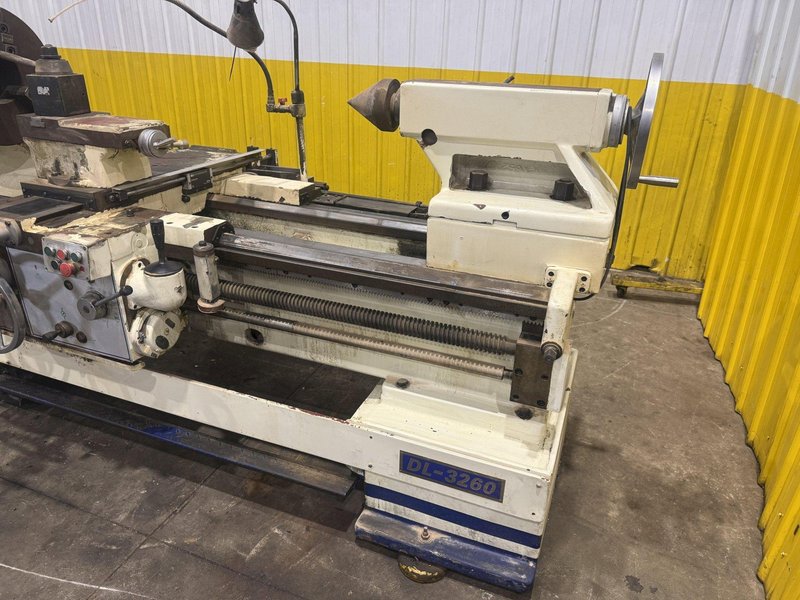 32" X 60" BIRMINGHAM MODEL #DL3260 GAP BED ENGINE LATHE 2006 5" HOLE : YOBRO #25339