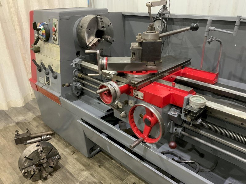 17" X 80" CLAUSING COLCHESTER ENGINE LATHE: STOCK #80022