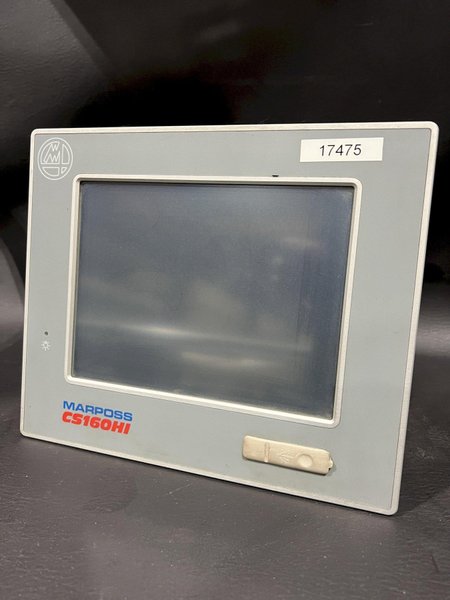 Marposs CS160HI LCD CNC Machine Monitoring Interface Operator Panel Windows XP