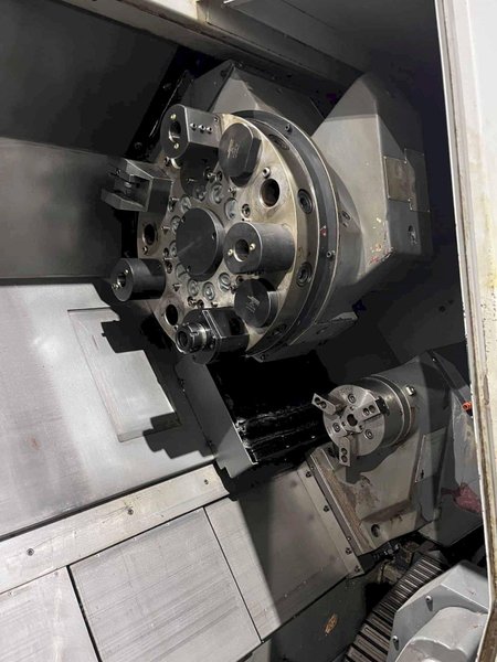 Hyundai Kia SKT-21LMS CNC Lathe – C Axis Live Tool Sub Spindle