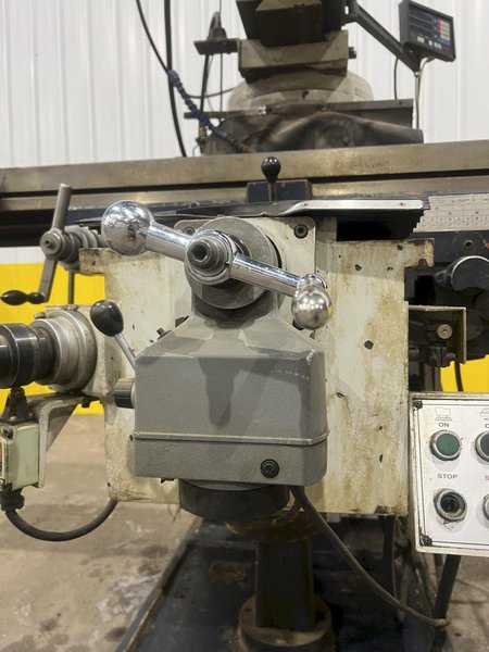 5 HP WILLIS MODEL #5000VS VERTICAL KNEE MILL: STOCK #19835