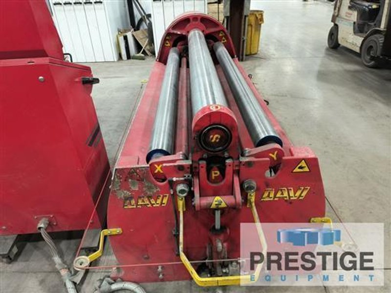 DAVI MCA 2017 1/4&quot; x 6&#039;6&quot; CNC 4-Roll Hydraulic Plate Roll