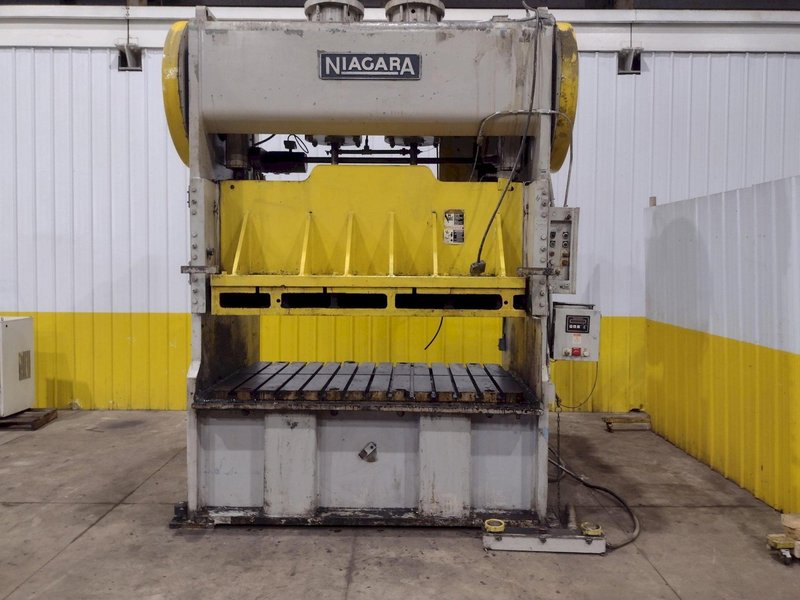 150 TON NIAGARA MODEL PN-150-84-48 SS SSDC STAMPING PRESS, 6" STROKE: STOCK #17008